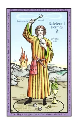 Annotated Tarot of the Sevenfold Mystery cover